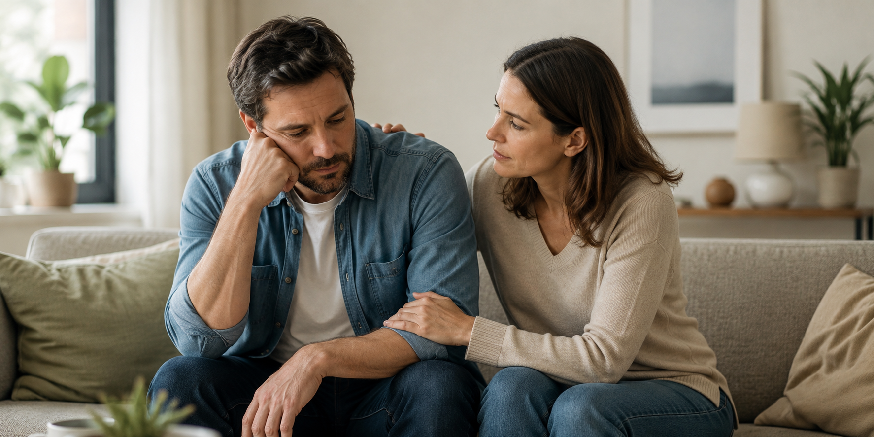 Mi pareja está pasando por un mal momento: 11 consejos para acompañarla