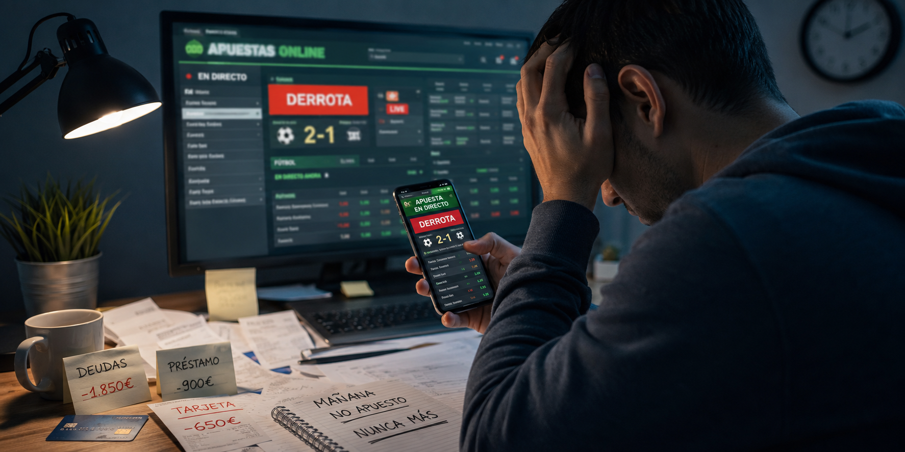 Adicción a las apuestas online: causas, síntomas y terapia